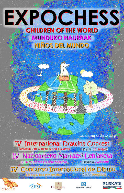 expochess 2019 drawing contest poster
