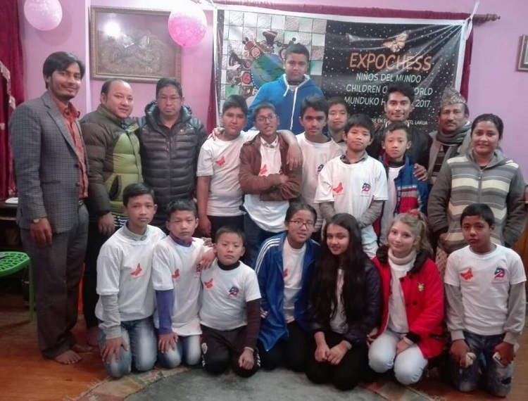 expochess niños del mundo 2017 nepal gana el torneo de ajedrez